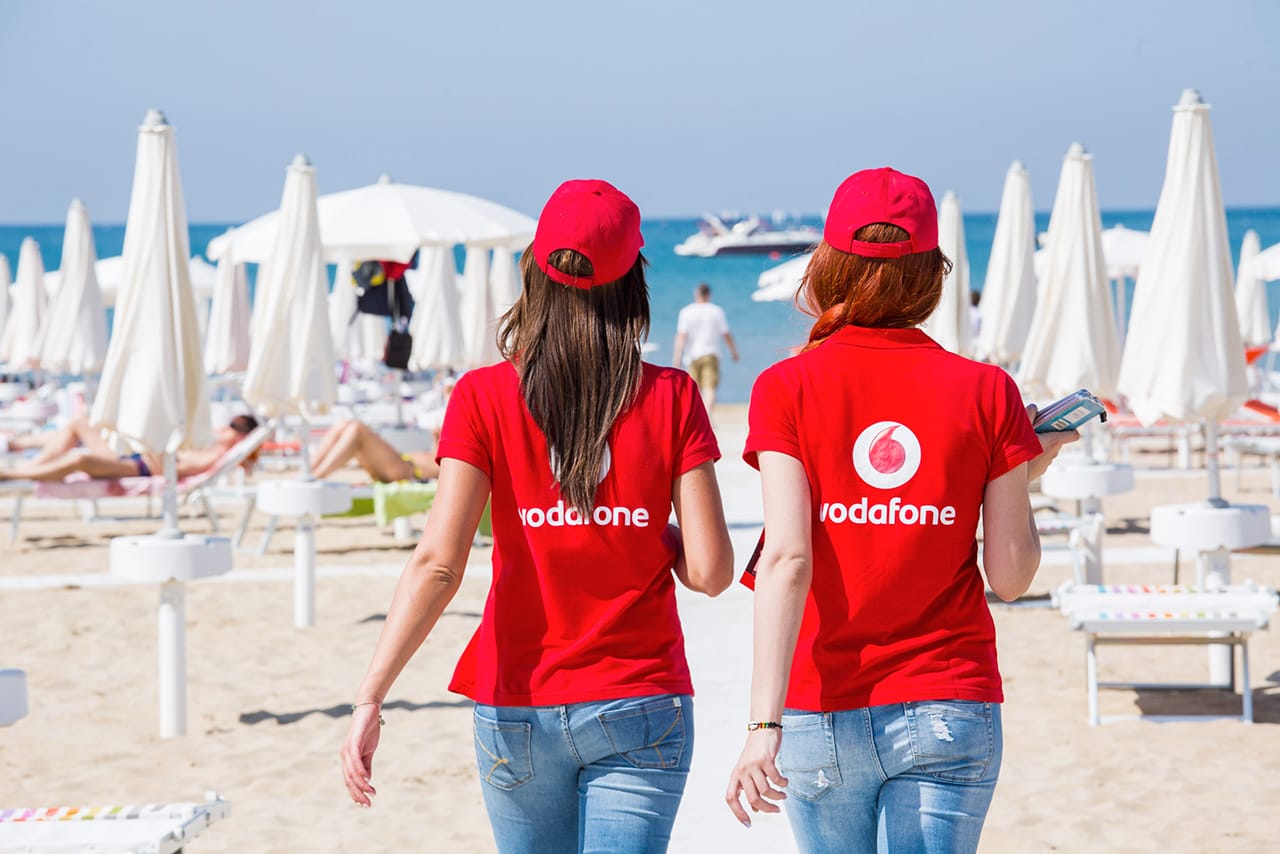 vodafone 4g race brand activation digital engagement 2